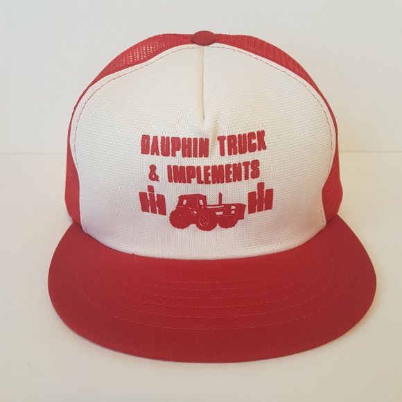 Vintage 80s Case IH Hat International Harvester Truck Tractor Dauphin Manitoba - Picture 10 of 16